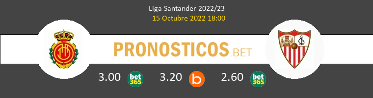 Mallorca vs Sevilla Pronostico (15 Oct 2022) 1