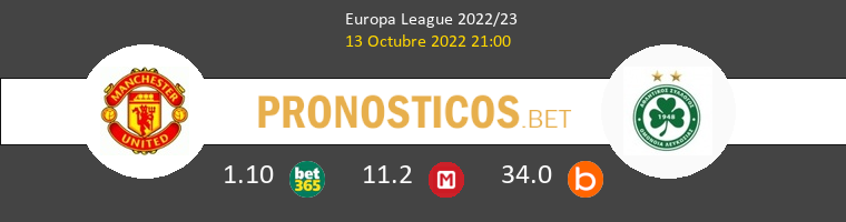 Manchester United vs Omonia Nicosia Pronostico (13 Oct 2022) 1