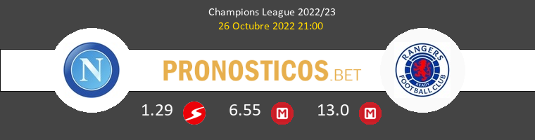 Nápoles vs Rangers FC Pronostico (26 Oct 2022) 1