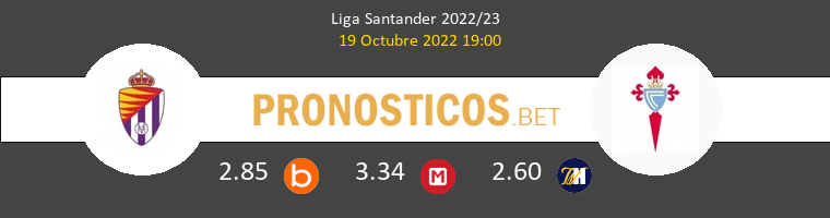 Real Valladolid vs Celta Pronostico (19 Oct 2022) 1