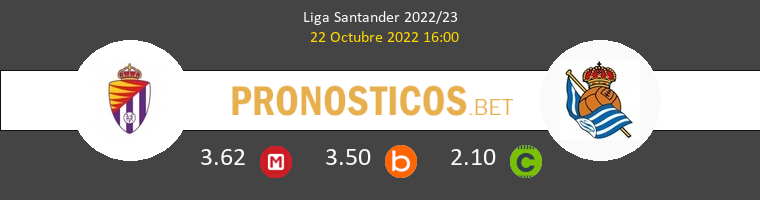 Real Valladolid vs Real Sociedad Pronostico (22 Oct 2022) 1