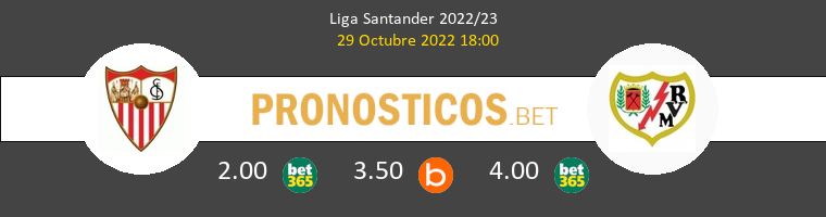 Sevilla vs Rayo Vallecano Pronostico (29 Oct 2022) 1