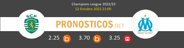 Sporting CP vs Olympique Marseille Pronostico (12 Oct 2022) 1