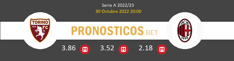 Torino vs AC Milan Pronostico (30 Oct 2022) 1