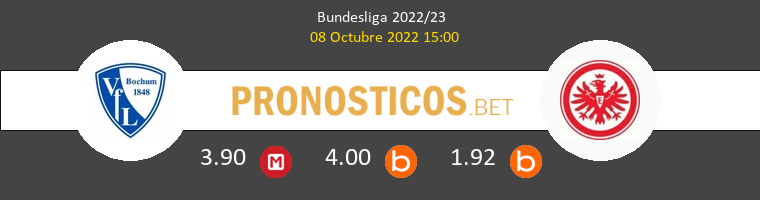 VfL Bochum vs Eintracht Frankfurt Pronostico (8 Oct 2022) 1