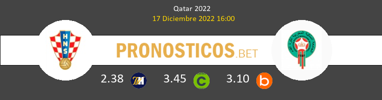 Croacia vs Marruecos Pronostico (17 Dic 2022) 1