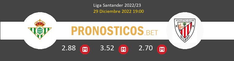 Real Betis vs Athletic Pronostico (29 Dic 2022) 1