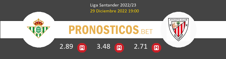 Real Betis vs Athletic de Bilbao Pronostico (29 Dic 2022) 1