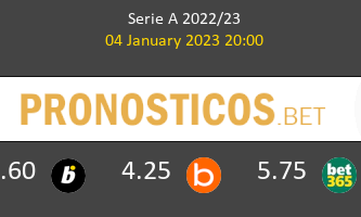 Udinese vs Empoli Pronostico (4 Ene 2023) 1