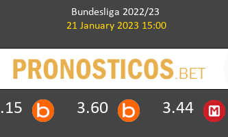 Union Berlin vs Hoffenheim Pronostico (21 Ene 2023) 1