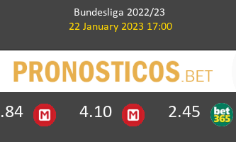 B. Mönchengladbach vs Bayer Leverkusen Pronostico (22 Ene 2023) 1