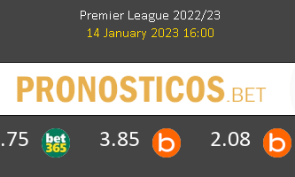 Brighton vs Liverpool Pronostico (14 Ene 2023) 1