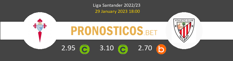 Celta vs Athletic Pronostico (29 Ene 2023) 1
