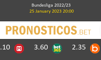 FC Augsburgo vs B. Mönchengladbach Pronostico (25 Ene 2023) 2