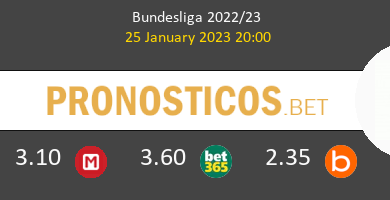 FC Augsburgo vs B. Mönchengladbach Pronostico (25 Ene 2023) 2