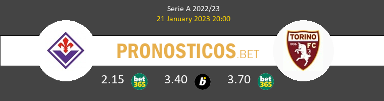 Fiorentina vs Torino Pronostico (21 Ene 2023) 1