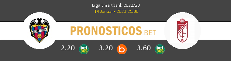 Levante vs Granada Pronostico (14 Ene 2023) 1