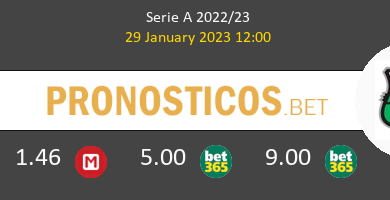 Milan vs Sassuolo Pronostico (29 Ene 2023) 4