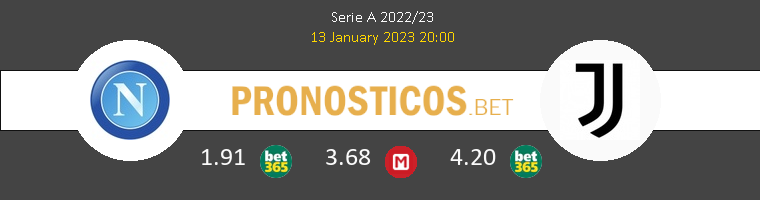 Nápoles vs Juventus Pronostico (13 Ene 2023) 1