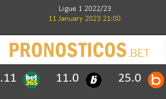 Paris Saint Germain vs Angers SCO Pronostico (11 Ene 2023) 1