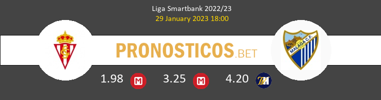 Real Sporting vs Málaga Pronostico (29 Ene 2023) 1