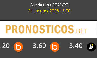 Union Berlin vs Hoffenheim Pronostico (21 Ene 2023) 1