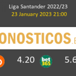 Valencia vs Almería Pronostico (23 Ene 2023) 2