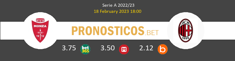 AC Monza vs AC Milan Pronostico (18 Feb 2023) 1