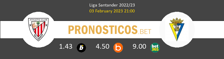 Athletic vs Cádiz Pronostico (3 Feb 2023) 1