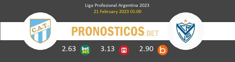 Atl.Tucumán vs Vélez Sarsfield Pronostico (21 Feb 2023) 1