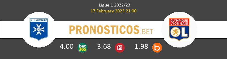 Auxerre vs Lyon Pronostico (17 Feb 2023) 1