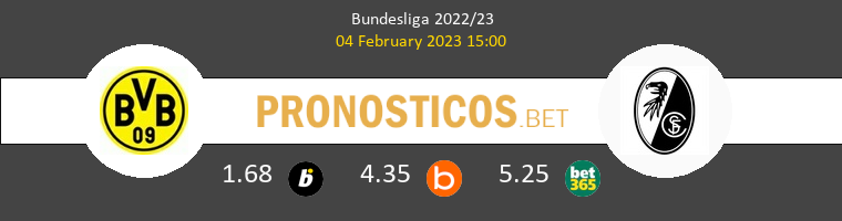 Borussia vs SC Freiburg Pronostico (4 Feb 2023) 1