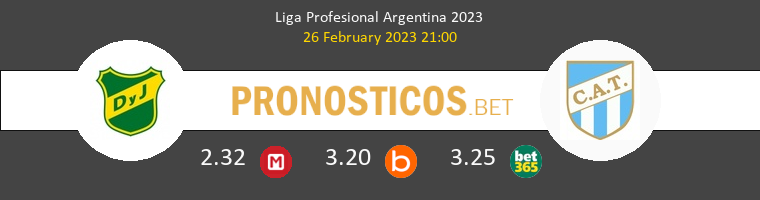 Defensa y Justicia vs Atl.Tucumán Pronostico (26 Feb 2023) 1