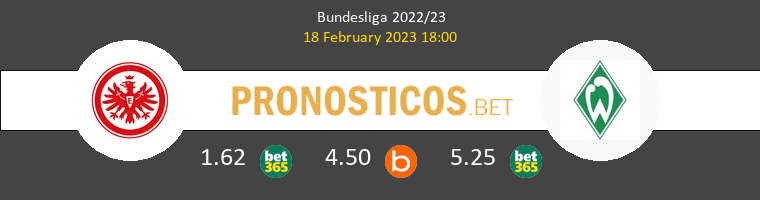 Eintracht Frankfurt vs Werder Bremen Pronostico (18 Feb 2023) 1