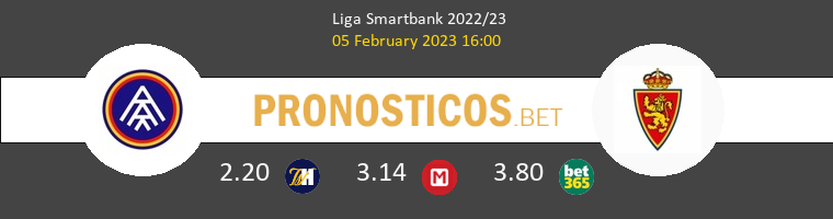 FC Andorra vs Zaragoza Pronostico (5 Feb 2023) 1