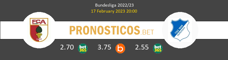 FC Augsburg vs Hoffenheim Pronostico (17 Feb 2023) 1