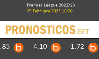 Leicester vs Arsenal Pronostico (25 Feb 2023) 1