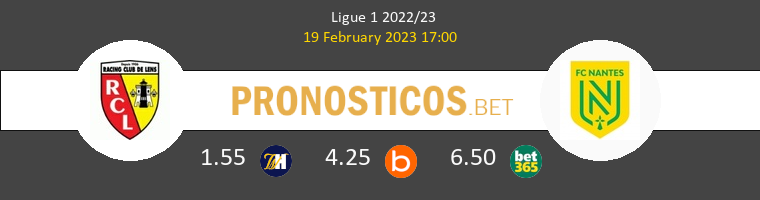 Lens vs Nantes Pronostico (19 Feb 2023) 1