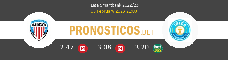 Lugo vs UD Ibiza Pronostico (5 Feb 2023) 1