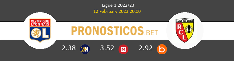 Lyon vs Lens Pronostico (12 Feb 2023) 1