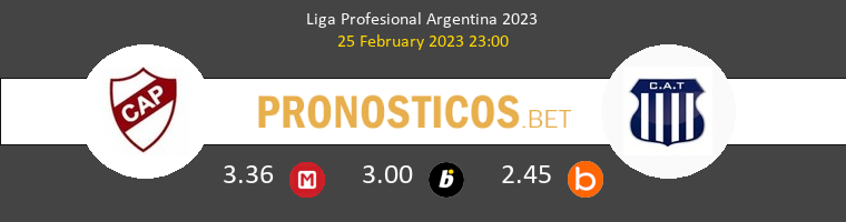 Platense vs Talleres Córdoba Pronostico (25 Feb 2023) 1