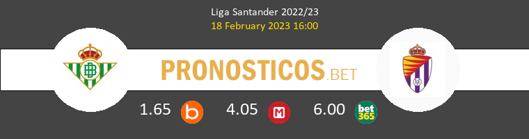 Real Betis vs Real Valladolid Pronostico (18 Feb 2023) 1