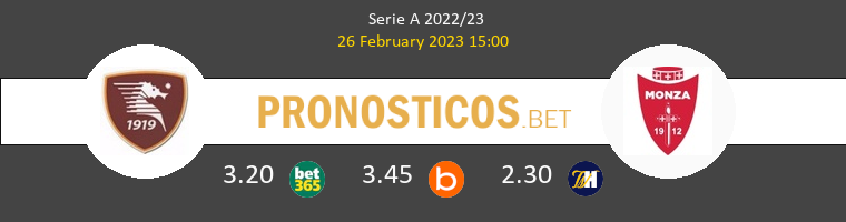Salernitana vs AC Monza Pronostico (26 Feb 2023) 1