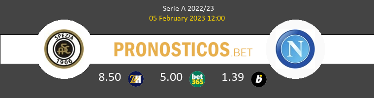 Spezia vs Napoles Pronostico (5 Feb 2023) 1
