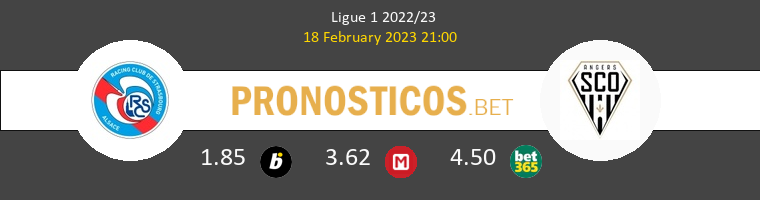 Strasbourg vs Angers SCO Pronostico (18 Feb 2023) 1