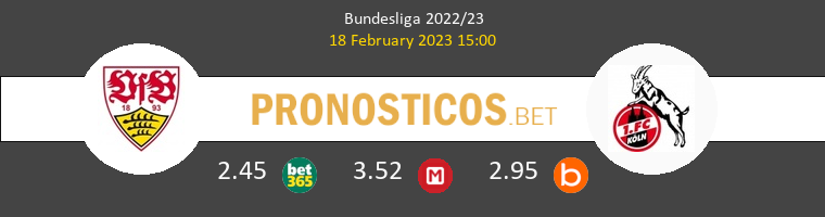 Stuttgart vs Colonia Pronostico (18 Feb 2023) 1