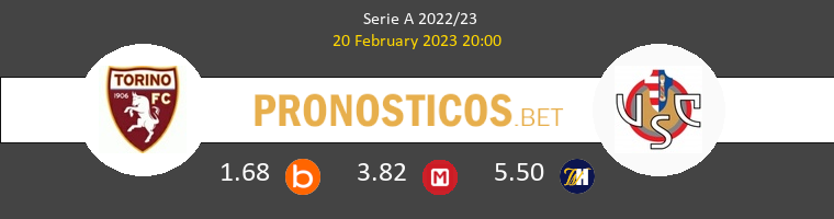 Torino vs Cremonese Pronostico (20 Feb 2023) 1
