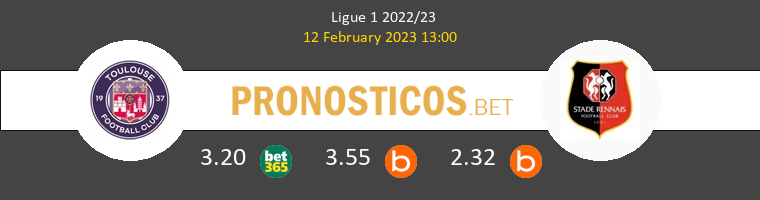 Toulouse vs Stade Rennais Pronostico (12 Feb 2023) 1
