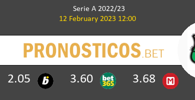 Udinese vs Sassuolo Pronostico (12 Feb 2023) 6