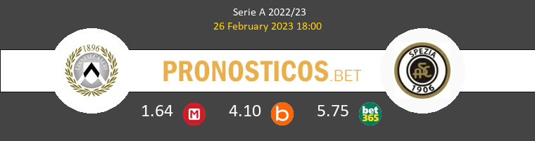 Udinese vs Spezia Pronostico (26 Feb 2023) 1